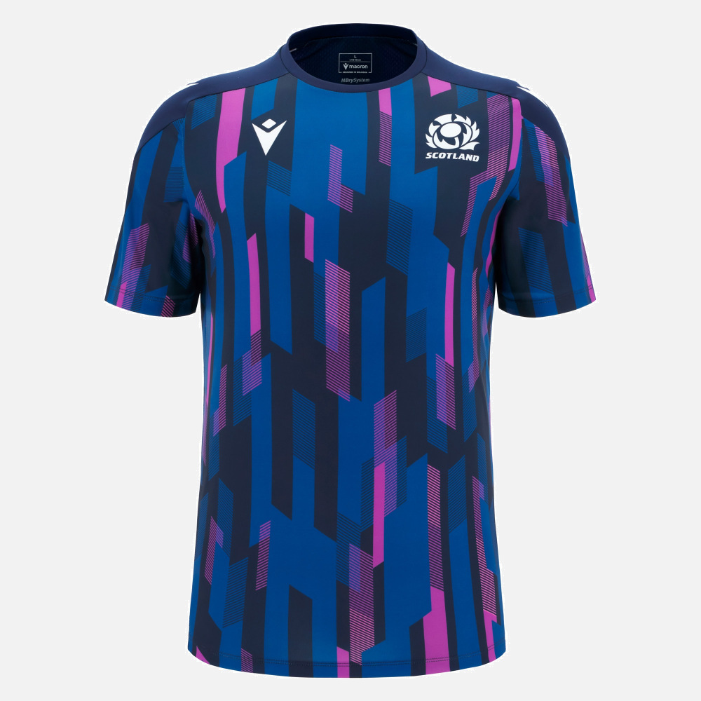 Scottish Rugby 2025/26 Warm Up Gym Tee | SRU