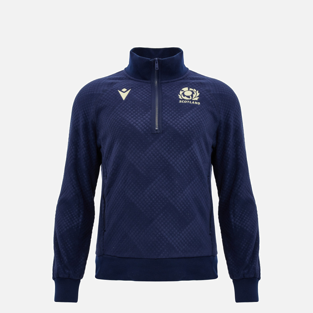 Scotland Rugby 2026/27 junior 1/4-zip sweatshirt | SRU