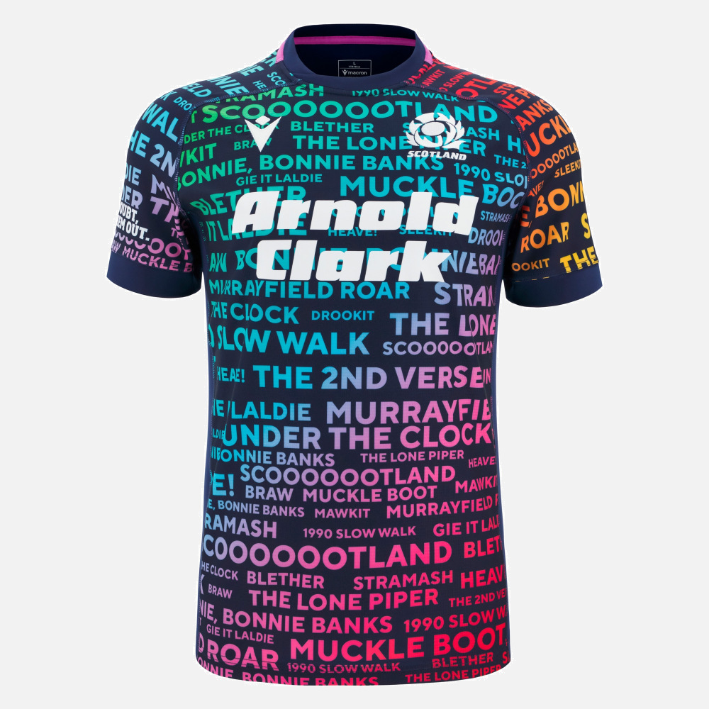Scottish Rugby 2025/26 Words Training Jersey | SRU
