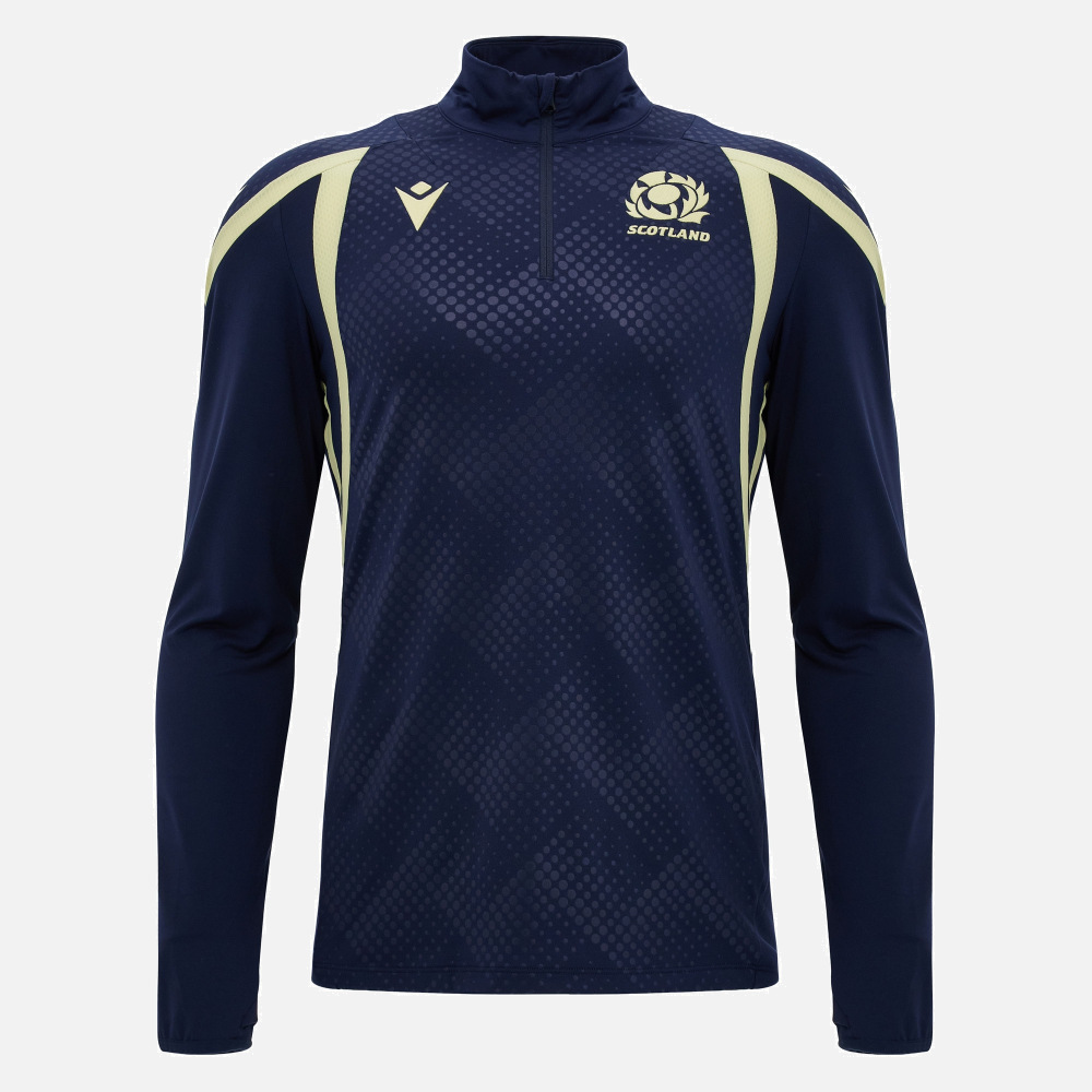 Scotland Rugby 2026/27 adults' 1/4-zip training sweatshirt | SRU