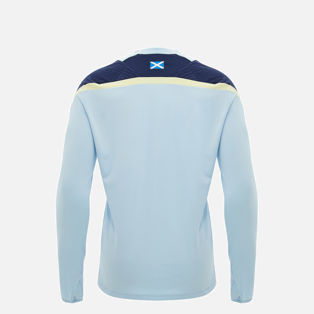 Scotland Rugby 2026/27 junior 1/4-zip training sweatshirt | SRU