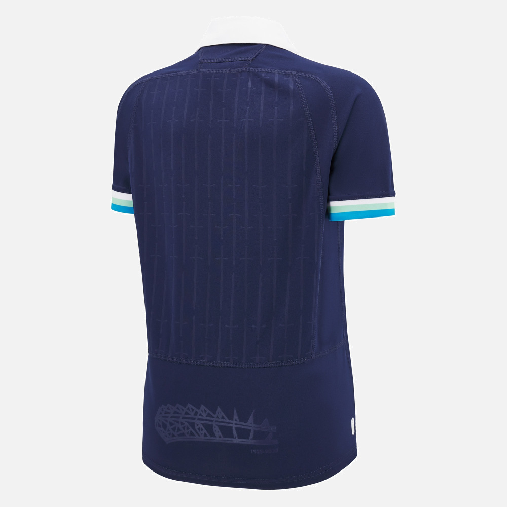 Maillot Domicile Écosse Rugby 2024-25 Signé à La Main - Pièce Collector Officielle