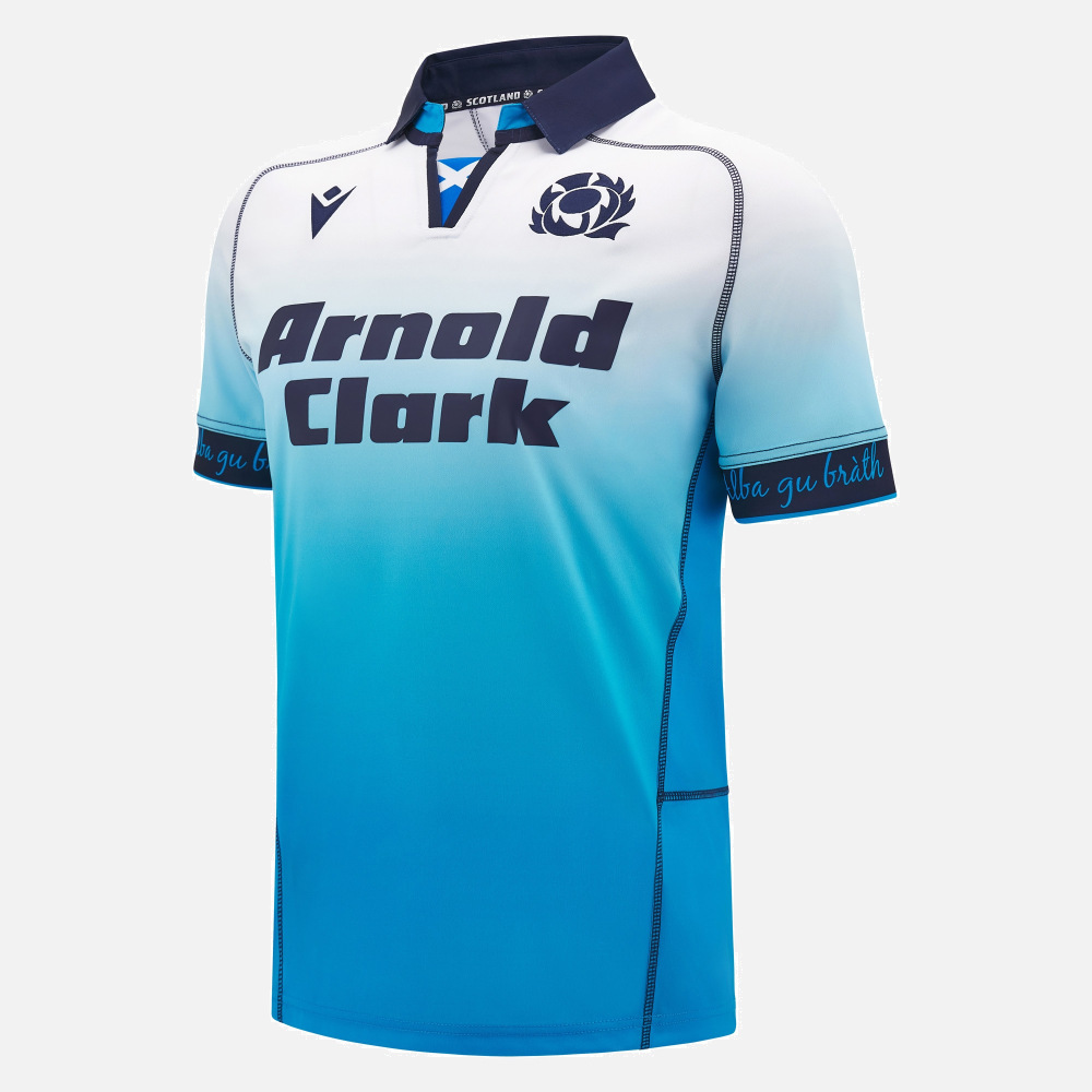 ウェア scottish rugby uniform Glasgow Warriors Rugby Training Jersey 23/24 by Macron