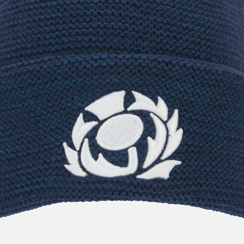 Scottish Rugby 2025/26 Navy Two Tone Beanie | SRU
