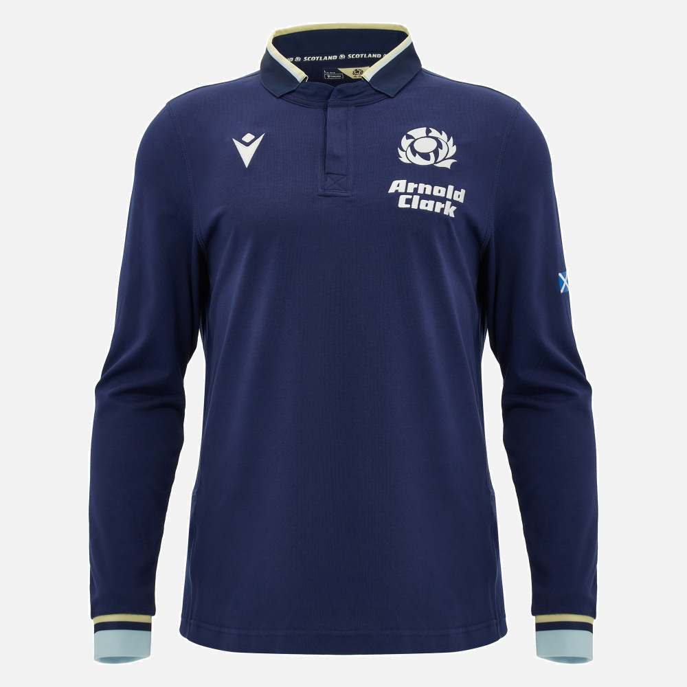 最終値下げ sequel rugby shirt l/s Lサイズ 新品 Scotland Rugby 2026/27 adults' home cotton long sleeve | SRU