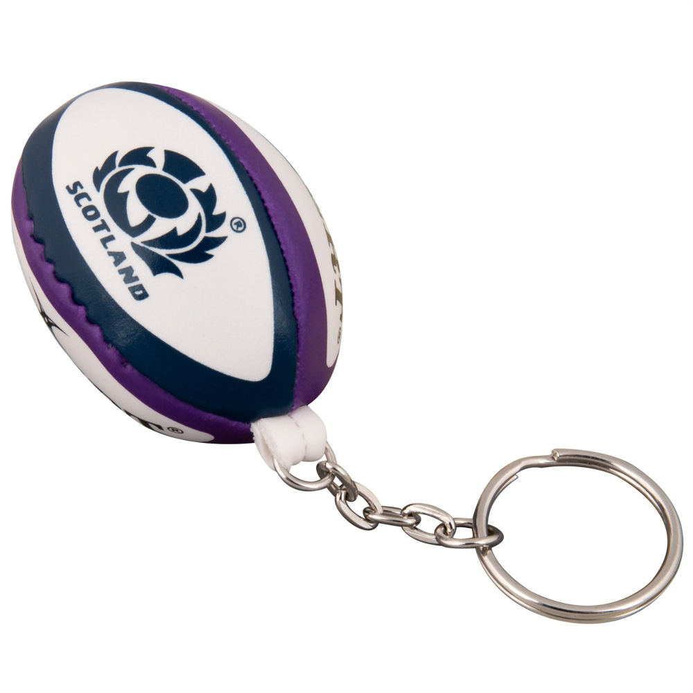 Key Ring Rugby Ball SCOTLAND RUGBY BALL KEYRING | SRU