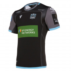 GLASGOW WARRIORS M19 AUTH. MATCHDAY HOME PRO SHIRT BODY FIT SS SR