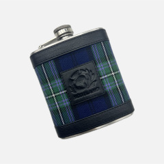 SRU M19 TARTAN HIP FLASK