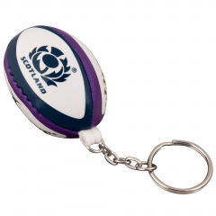 SCOTLAND RUGBY BALL KEYRING 