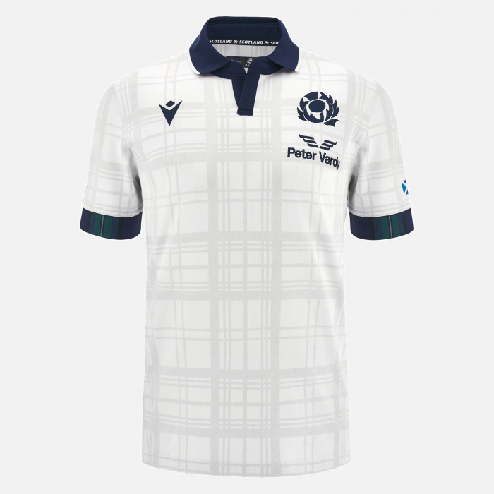 Scotland Rugby 2023/24 short sleeve away cotton shirt | SRU
